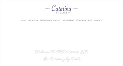 Desktop Screenshot of cateringbydale.com
